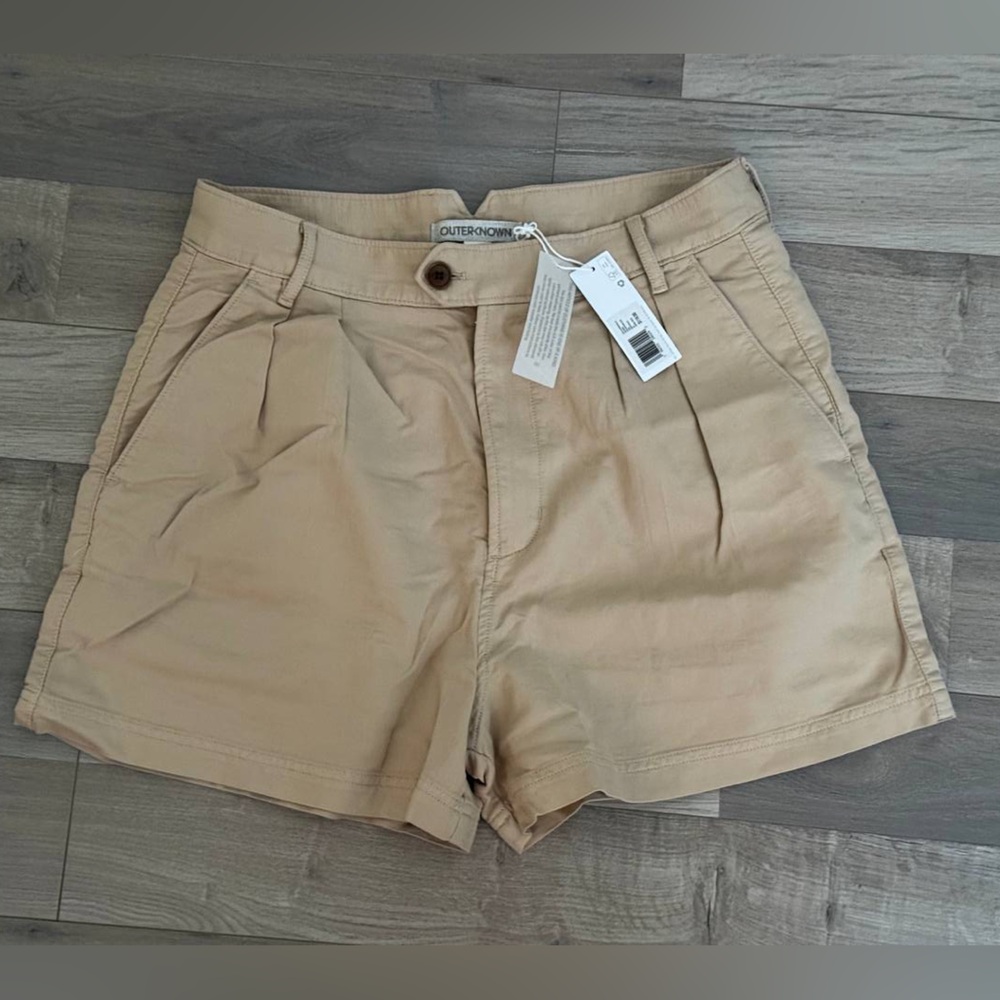 Outerknown Women's Beige Cargo Shorts